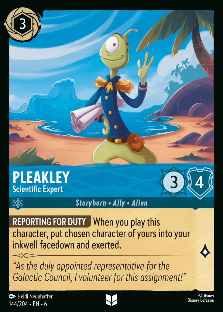 Pleakley - Scientific Expert — Azurite Sea