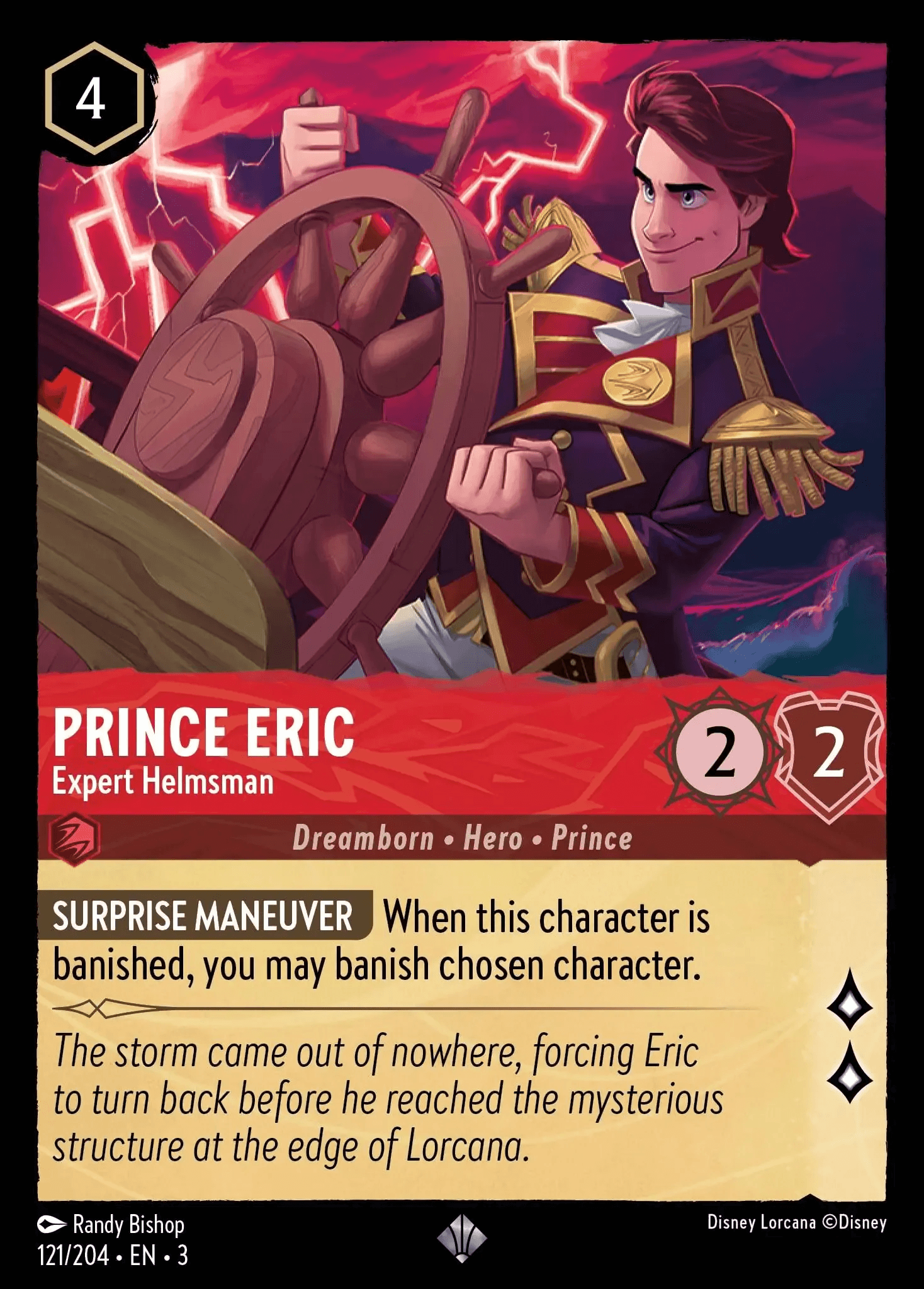 Prince Eric - Expert Helmsman — Into the Inklands