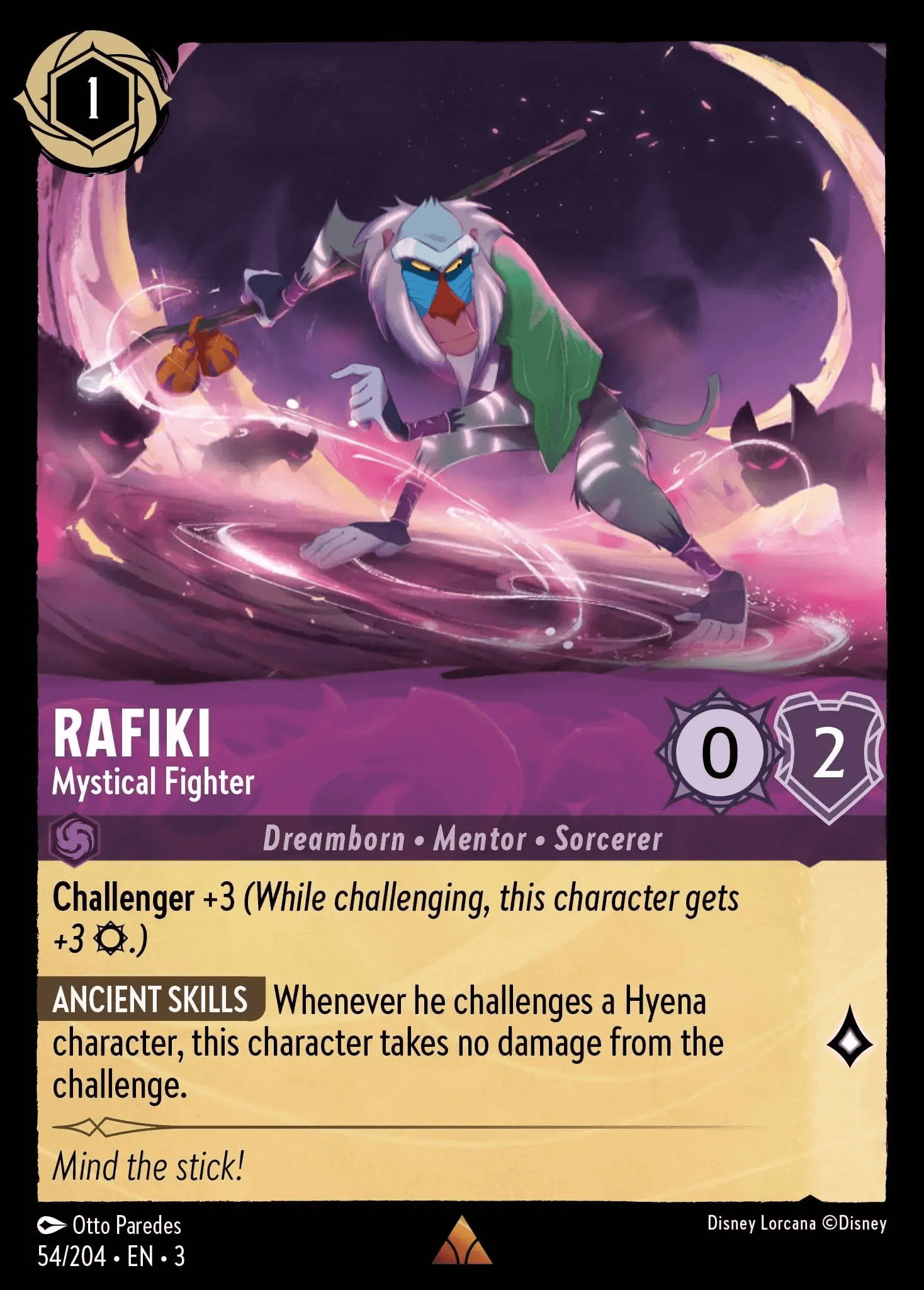 Rafiki - Mystical Fighter — Into the Inklands