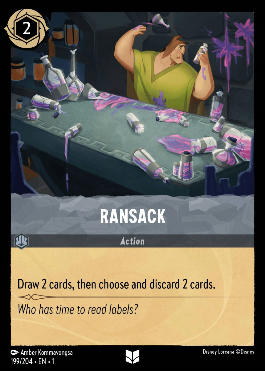 Ransack — The First Chapter Disney Lorcana card by Amber Kommavongsa