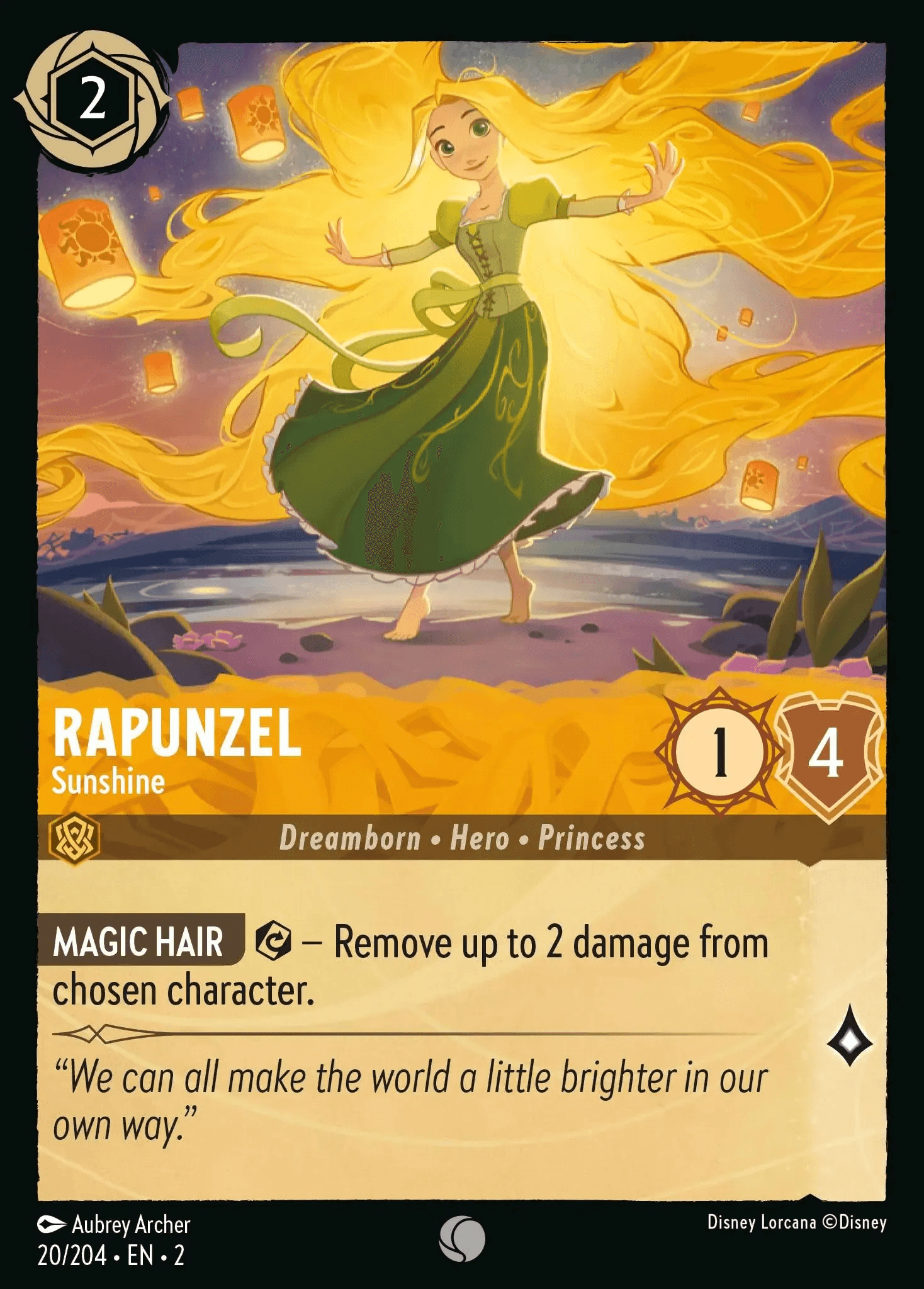 Rapunzel - Sunshine — Rise of the Floodborn