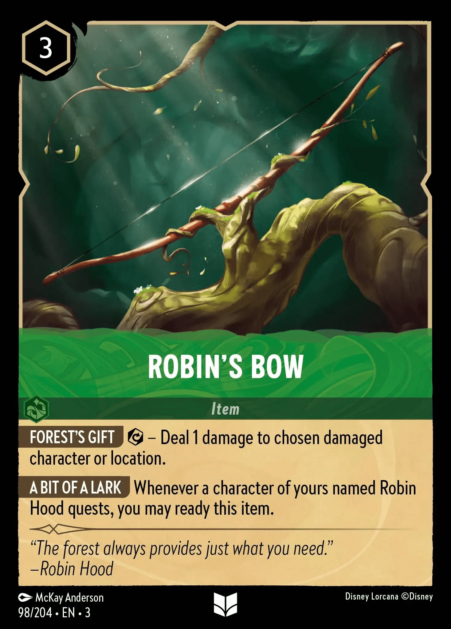 Robin's Bow — Into the Inklands