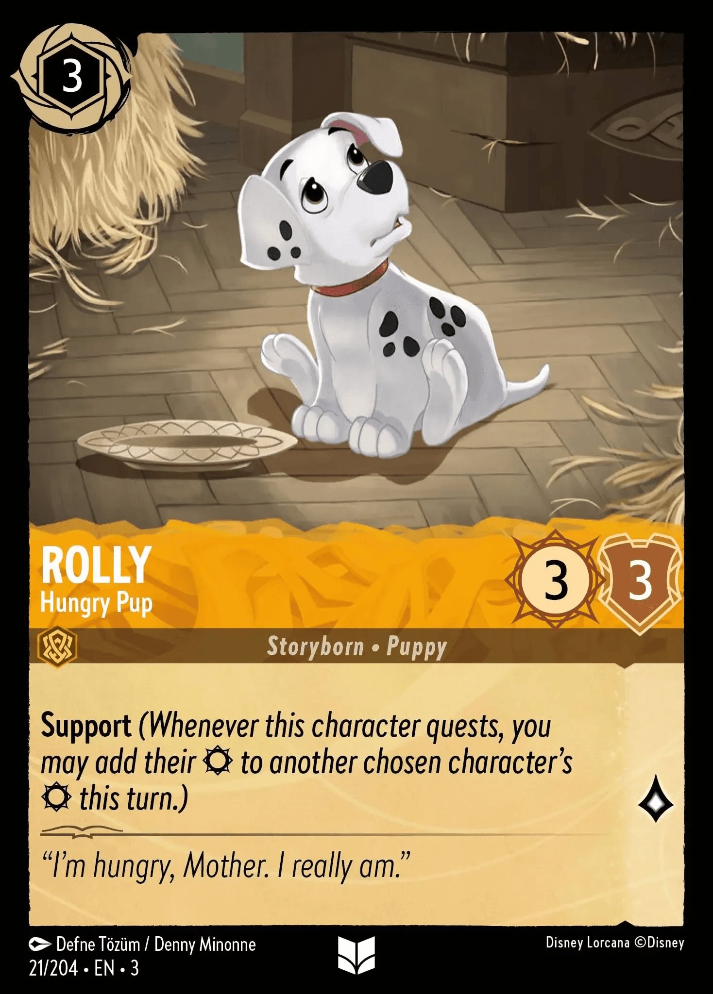 Rolly - Hungry Pup — Into the Inklands