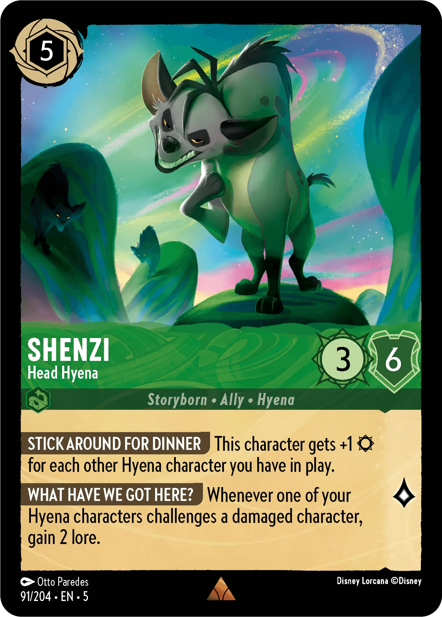 Shenzi - Head Hyena — Shimmering Skies