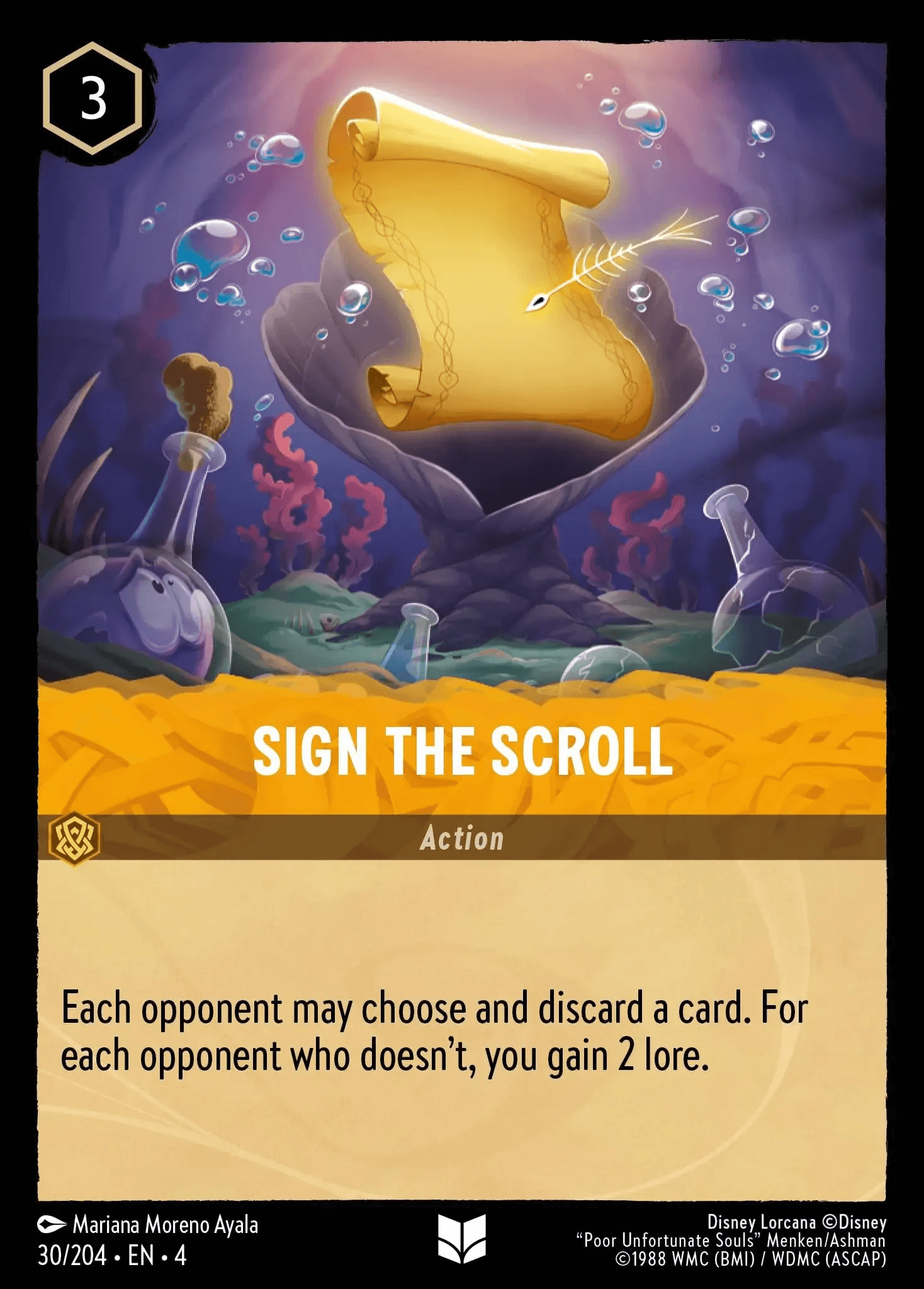 Sign the Scroll — Ursula's Return