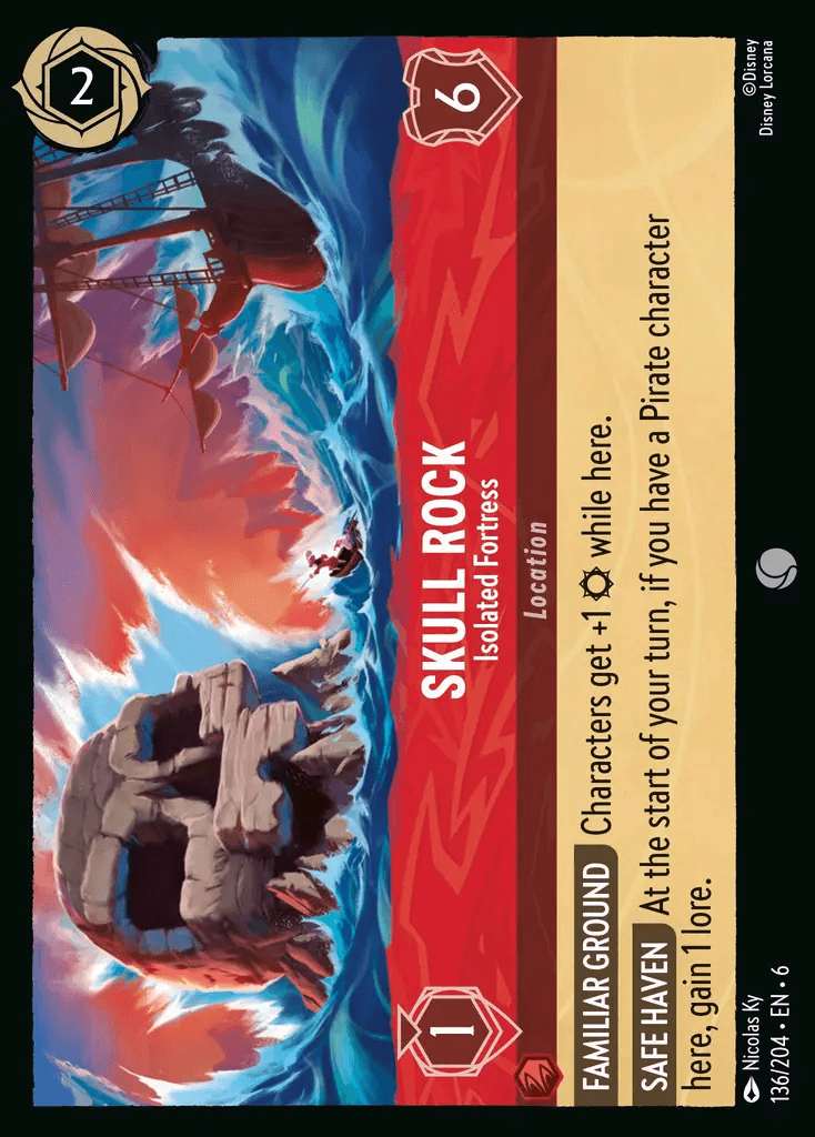 Skull Rock - Isolated Fortress — Azurite Sea