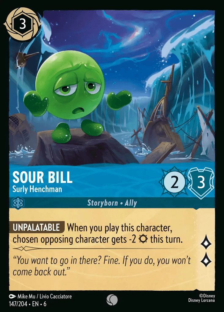 Sour Bill - Surly Henchman — Azurite Sea