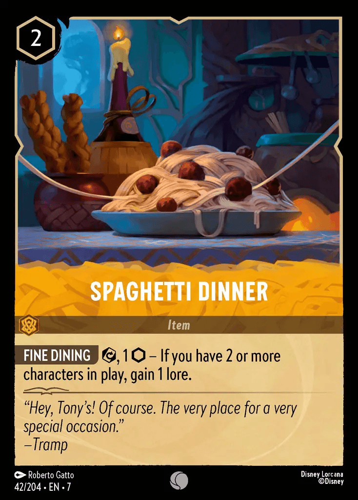 Spaghetti Dinner — Archazia's Island