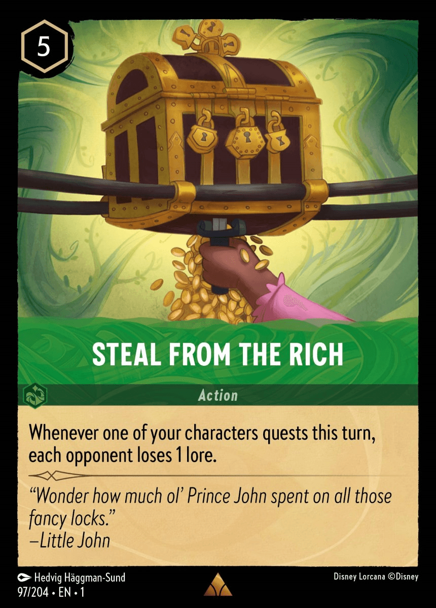 Steal From The Rich — The First Chapter