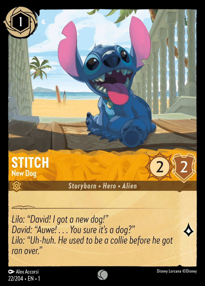 Stitch - New Dog — The First Chapter