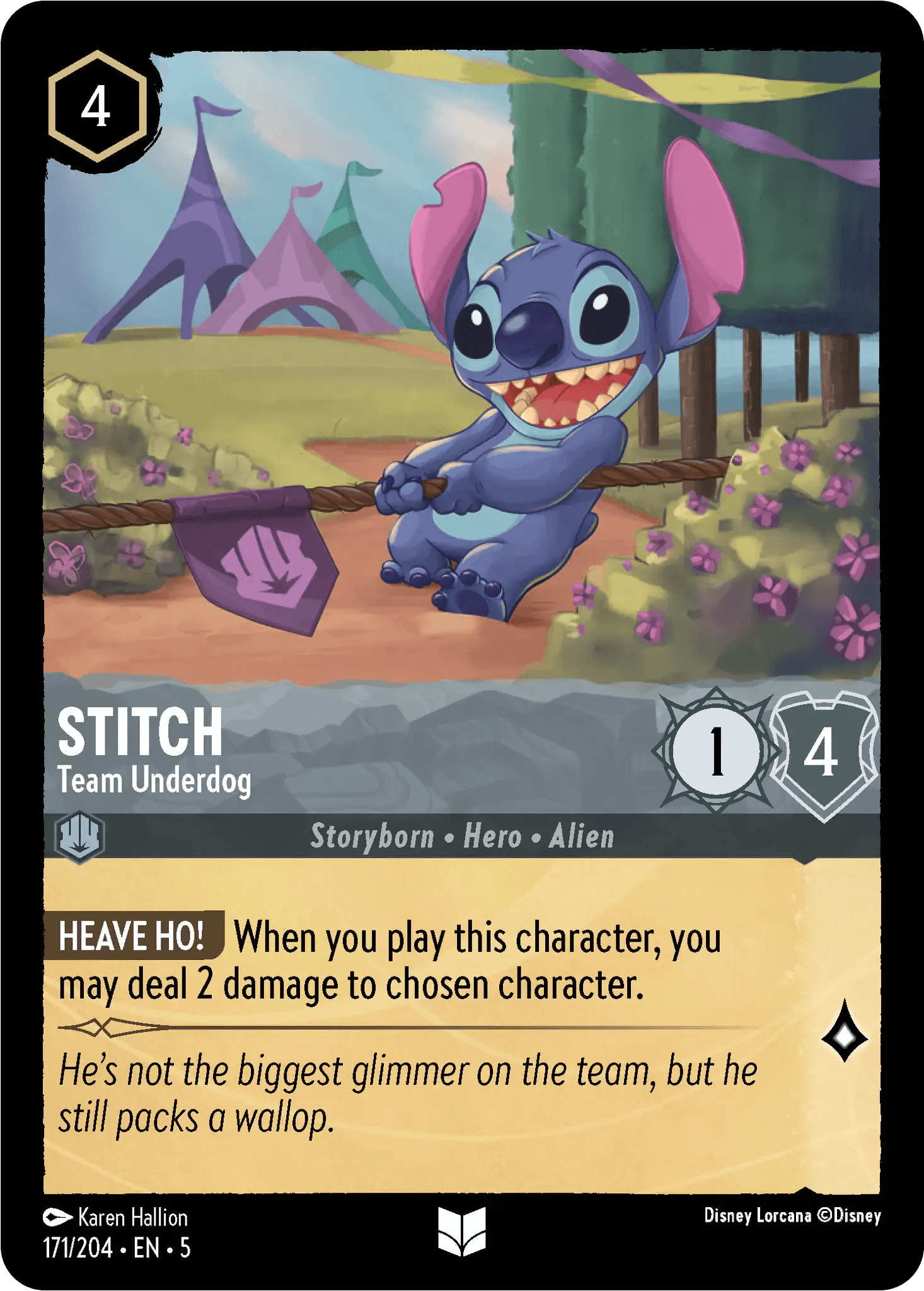 Stitch - Team Underdog — Shimmering Skies