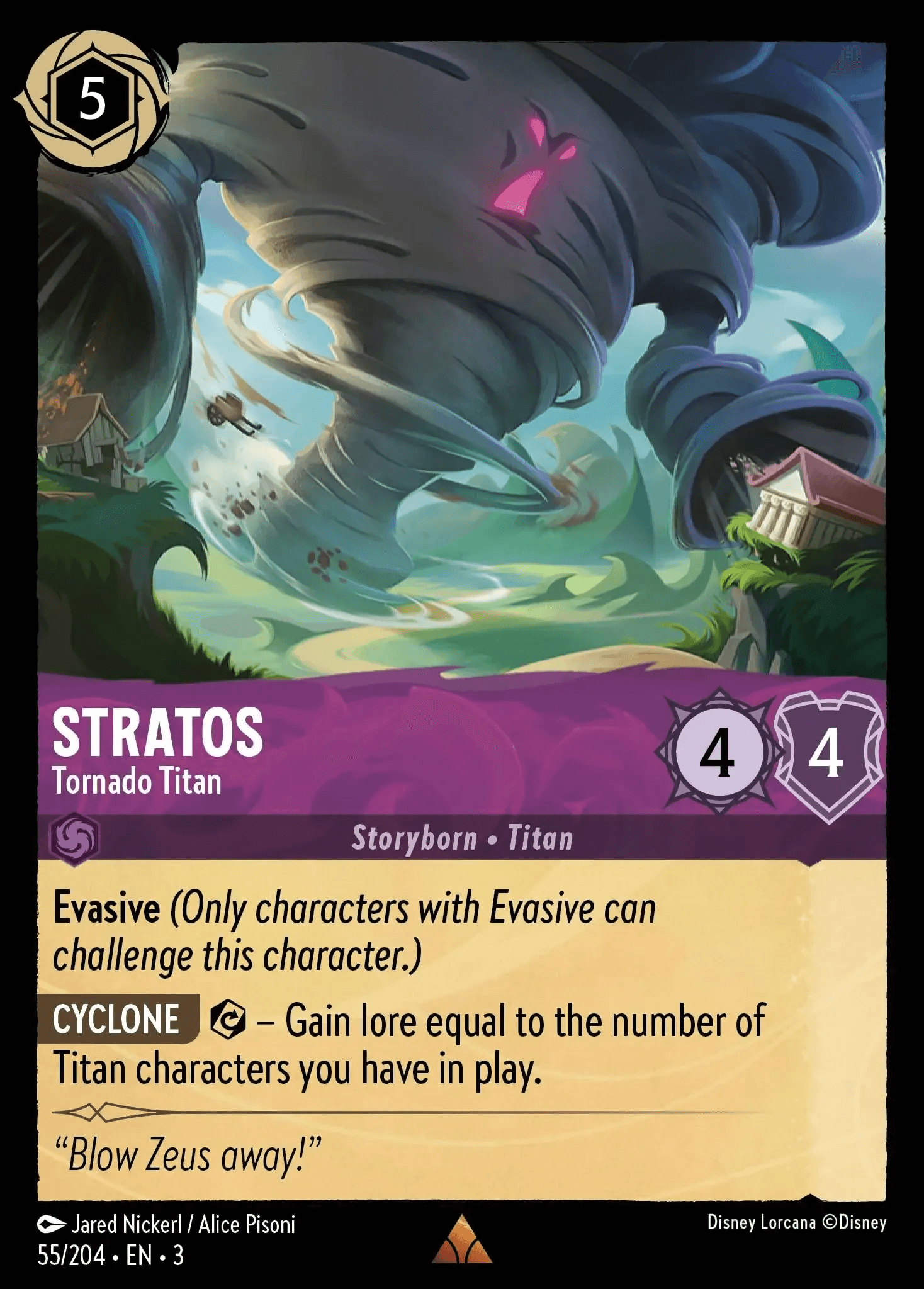 Stratos - Tornado Titan — Into the Inklands