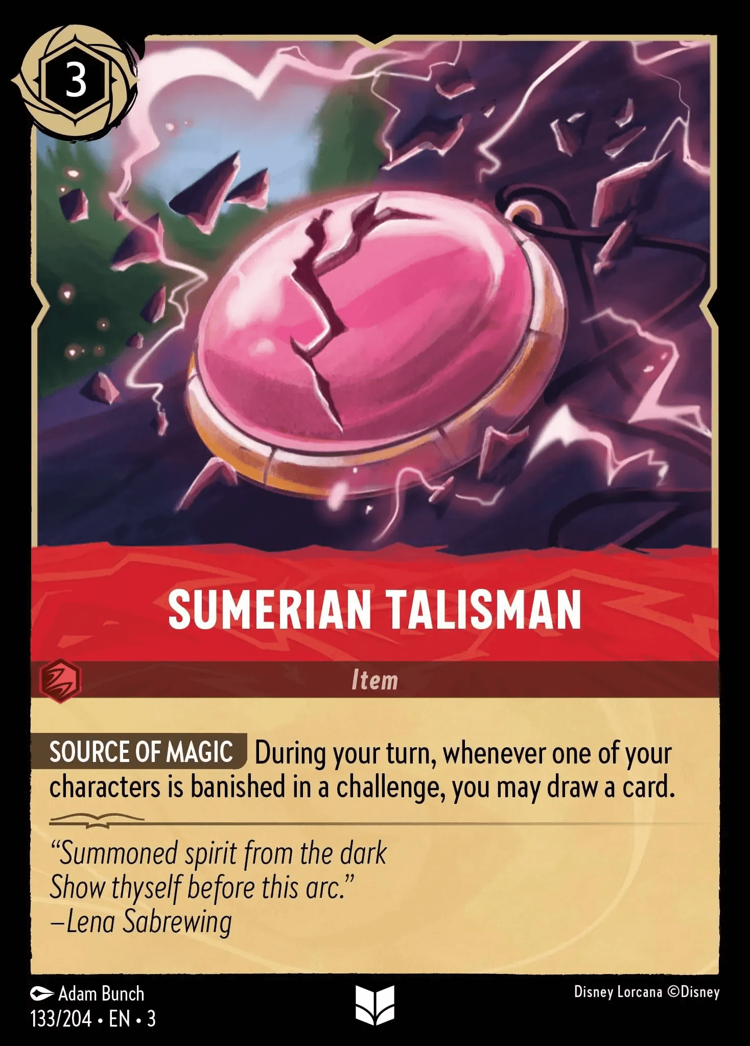 Sumerian Talisman — Into the Inklands