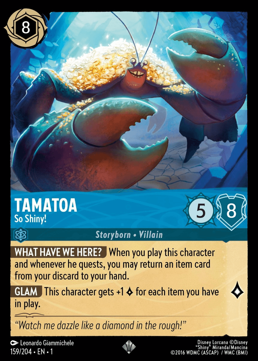 Tamatoa - So Shiny! — The First Chapter