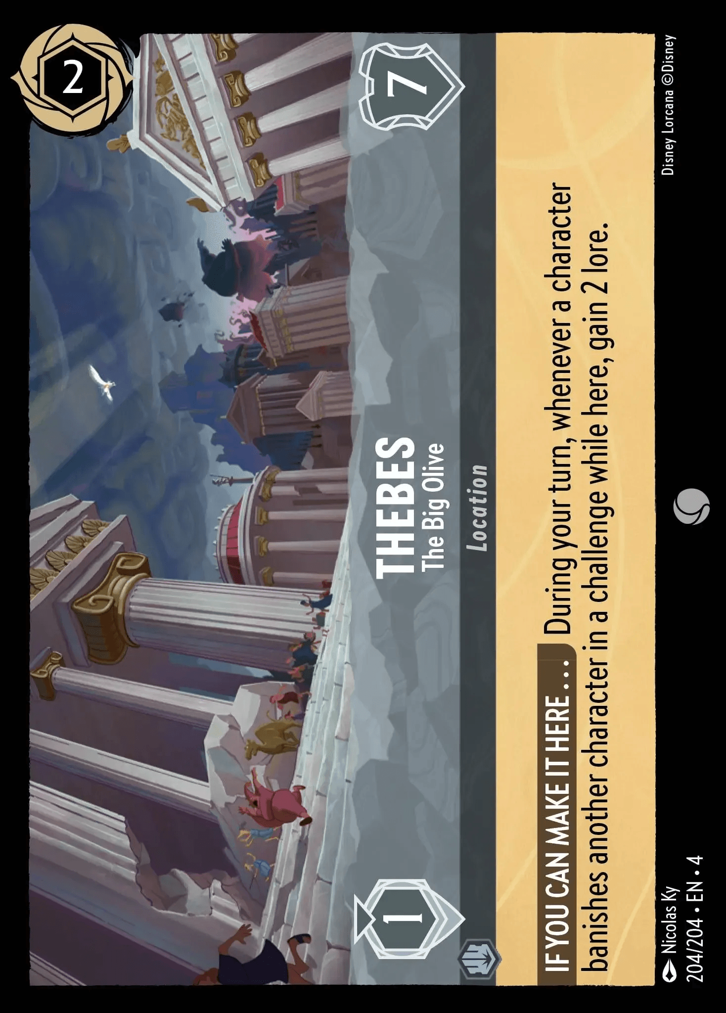 Thebes - The Big Olive — Ursula's Return