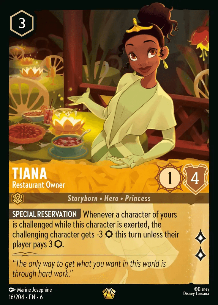 Tiana - Restaurant Owner — Azurite Sea