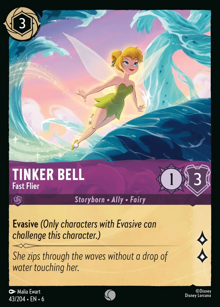 Tinker Bell - Fast Flier — Azurite Sea