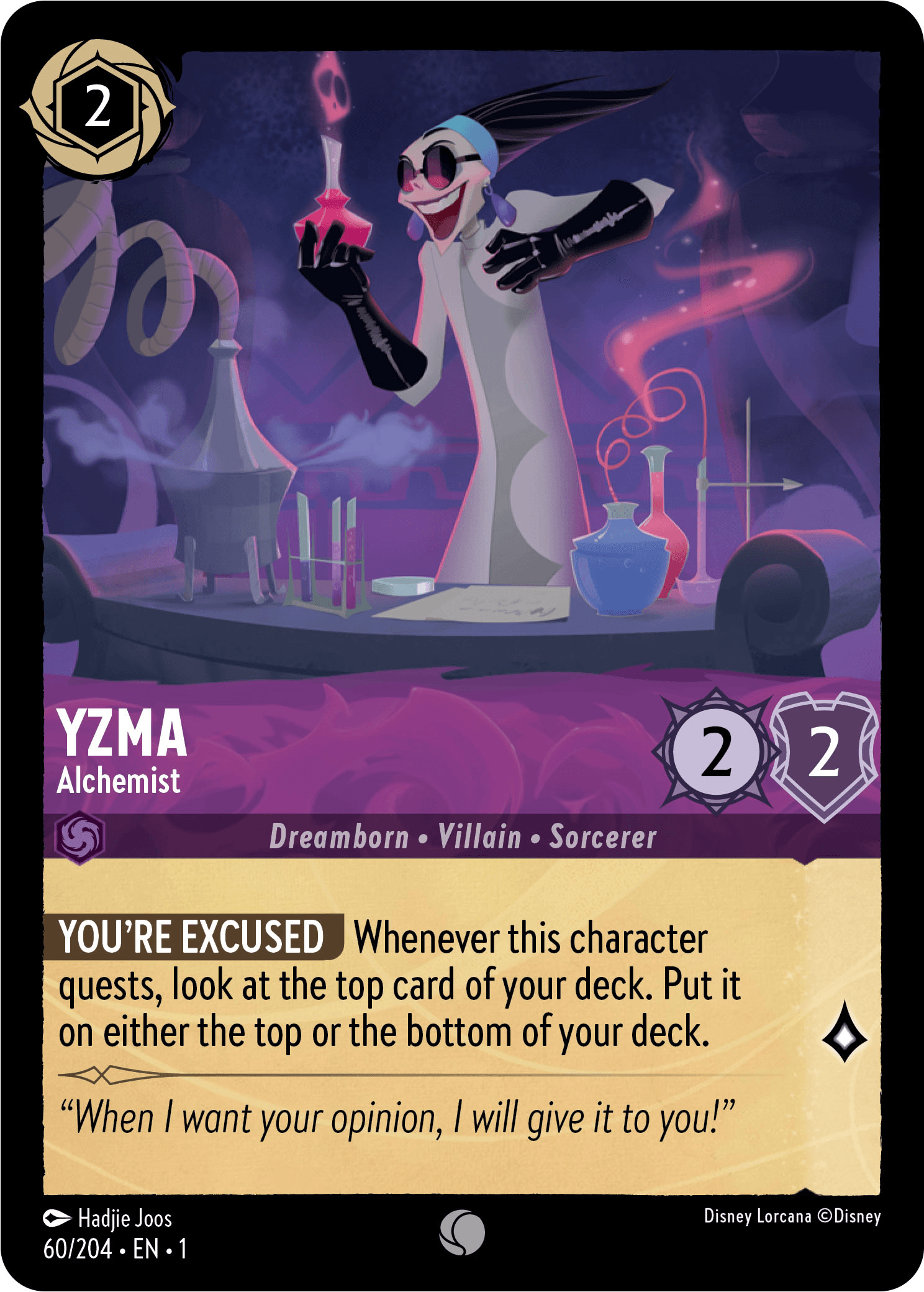 Yzma - Alchemist — The First Chapter