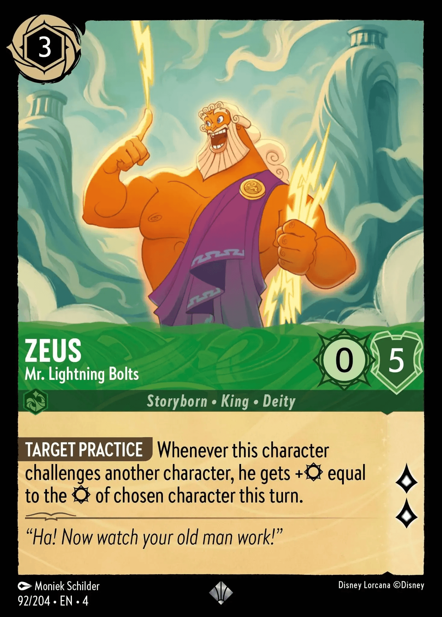Zeus - Mr. Lightning Bolts — Ursula's Return