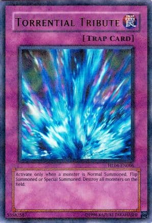 Torrential Tribute — Hobby League 4 Yu-Gi-Oh! card by KAZUKI TAKAHASHI