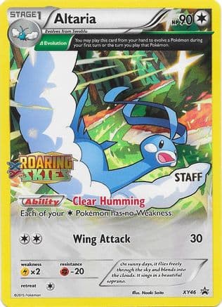 Altaria - XY46 (Prerelease) [Staff] — XY Promos Pokémon TCG card by Staff