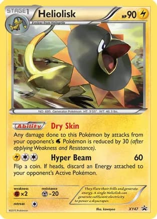 Heliolisk - XY47 — XY Promos