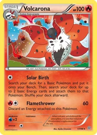 Volcarona (17) — XY - Ancient Origins