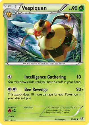 Vespiquen (10) — XY - Ancient Origins
