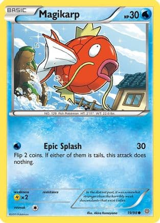 Magikarp — XY - Ancient Origins Pokémon TCG card by Sekio