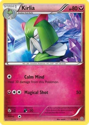 Kirlia — XY - Ancient Origins Pokémon TCG card by match