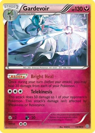 Gardevoir — XY - Ancient Origins Pokémon TCG card by TOKIYA