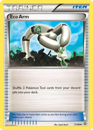 Eco Arm — XY - Ancient Origins Pokémon TCG card by Toyste Beach