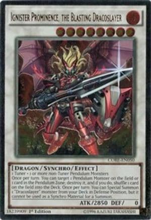 Ignister Prominence, the Blasting Dracoslayer (UTR) — Clash of Rebellions