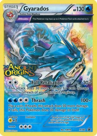 Gyarados - XY60 (Prerelease) — XY Promos Pokémon TCG card by TOKIYA