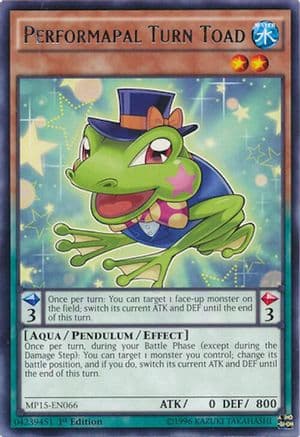 Performapal Turn Toad — 2015 Mega-Tins Mega Pack