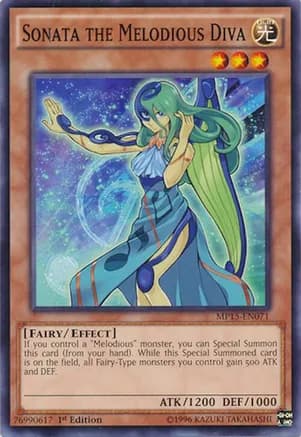 Sonata the Melodious Diva — 2015 Mega-Tins Mega Pack