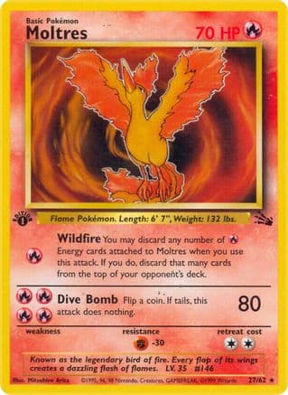 Moltres (27) — Fossil