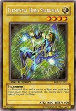 Elemental HERO Sparkman — Elemental Hero Collection 2