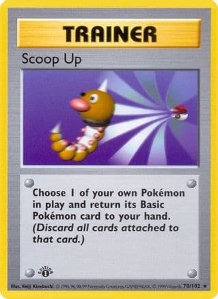 Scoop Up — Base Set (Shadowless)