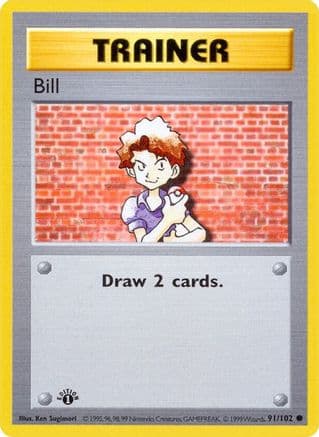 Bill — Base Set (Shadowless)