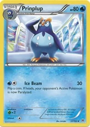 Prinplup — XY - BREAKthrough Pokémon TCG card by kirisAki