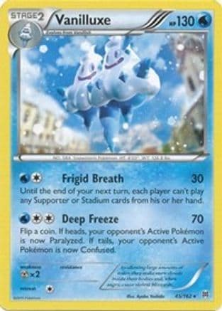 Vanilluxe — XY - BREAKthrough Pokémon TCG card by Nelnal
