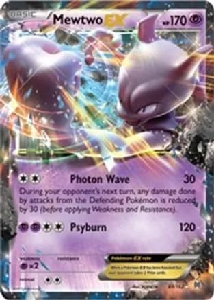 Mewtwo EX (61) — XY - BREAKthrough