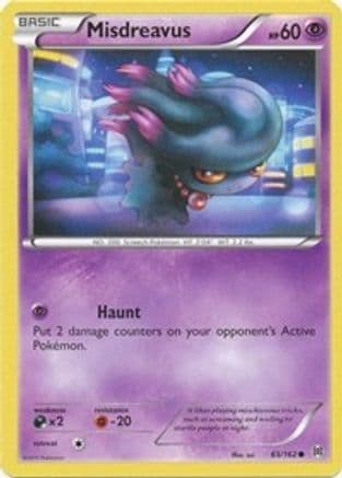 Misdreavus — XY - BREAKthrough Pokémon TCG card by sui