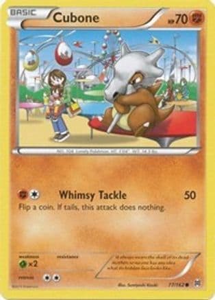 Cubone — XY - BREAKthrough Pokémon TCG card by Sumiyoshi Kizuki