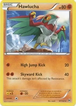 Hawlucha — XY - BREAKthrough Pokémon TCG card by match