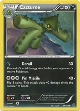 Cacturne — XY - BREAKthrough Pokémon TCG card by match