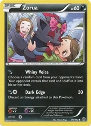 Zorua (90) — XY - BREAKthrough
