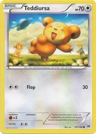 Teddiursa — XY - BREAKthrough Pokémon TCG card by sui