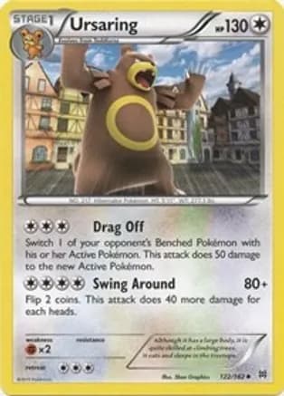 Ursaring — XY - BREAKthrough Pokémon TCG card by 5ban Graphics